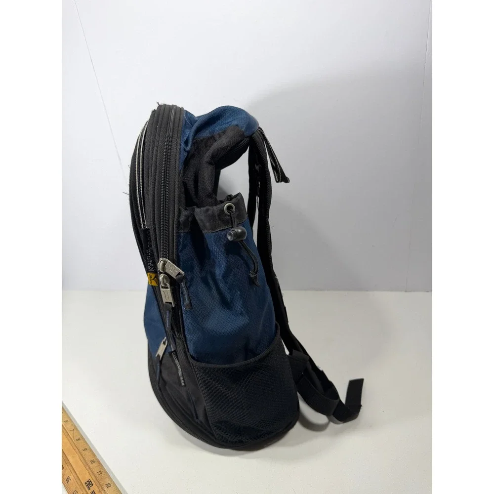 Mizuno Organizer Series Baseball Softball Backpack Navy Blue Black Gear Bag